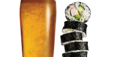 Sushi, Fries and Beer