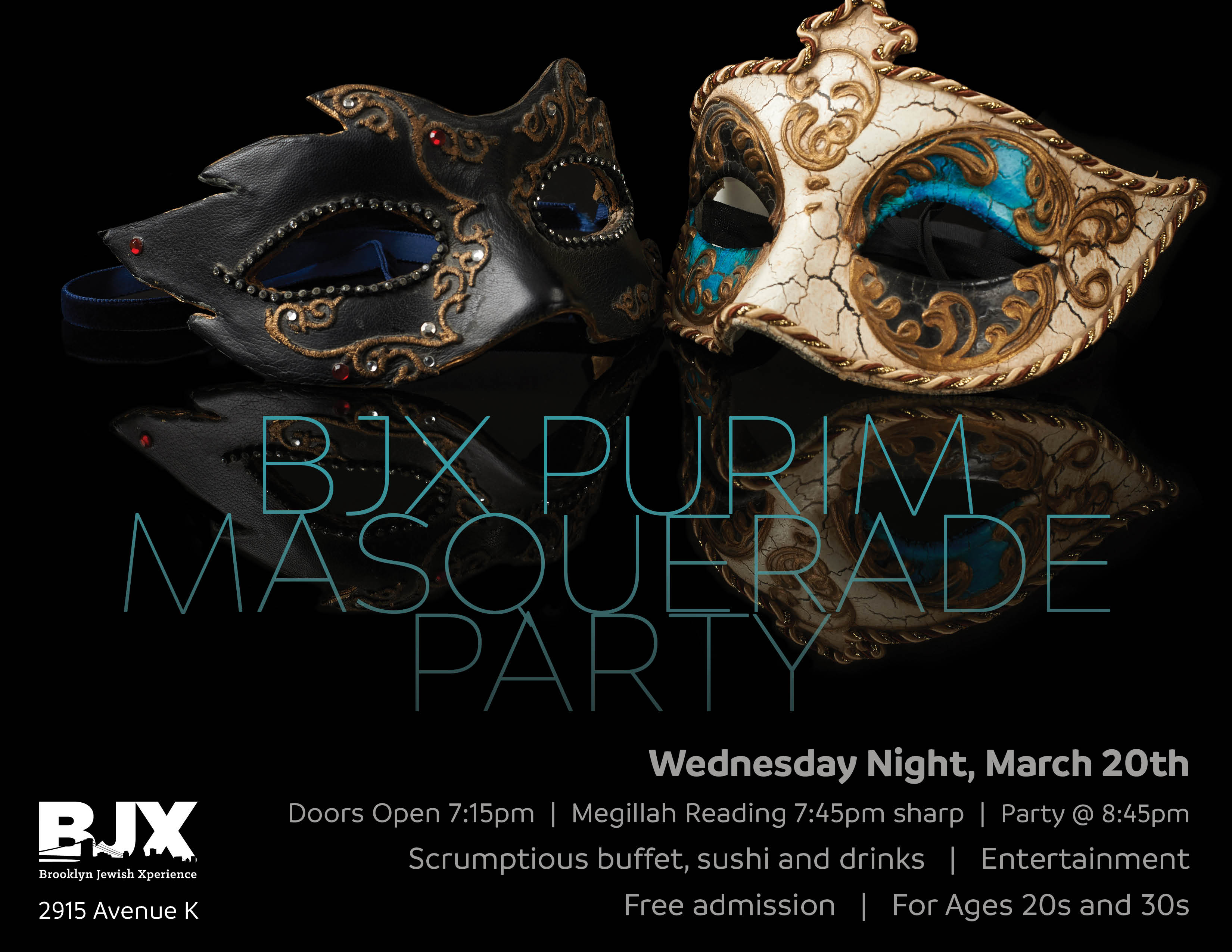 BJX Purim Masquerade Party