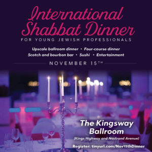 YJPs International Shabbat Dinner