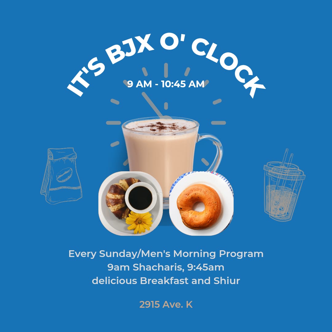 Sunday Classes and Breakfast for Jewish Students and young professionals
