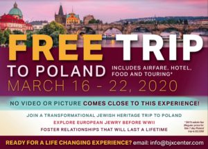 BJX Poland Trip for young Jewish professionals