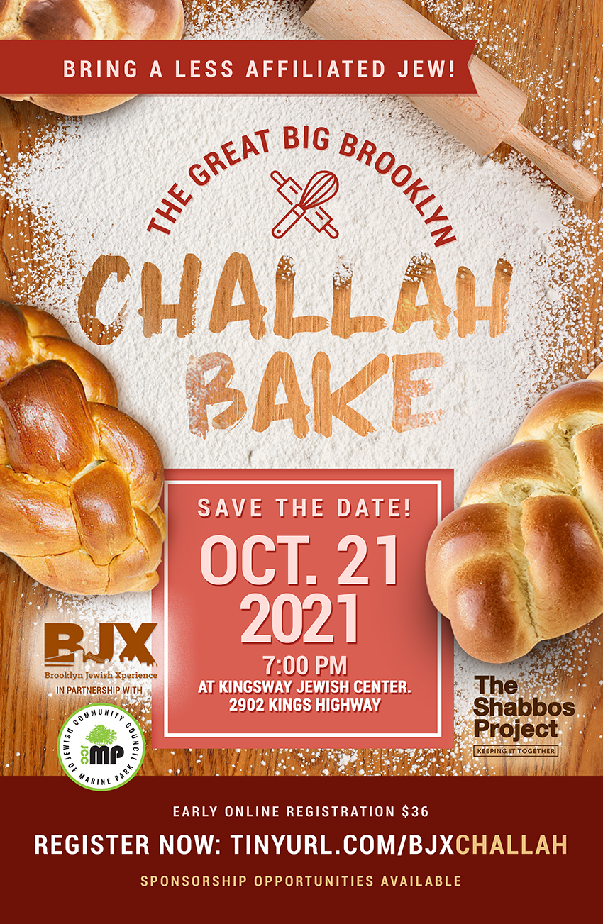 The Great BIG Challah Bake! Brooklyn Jewish Xperience