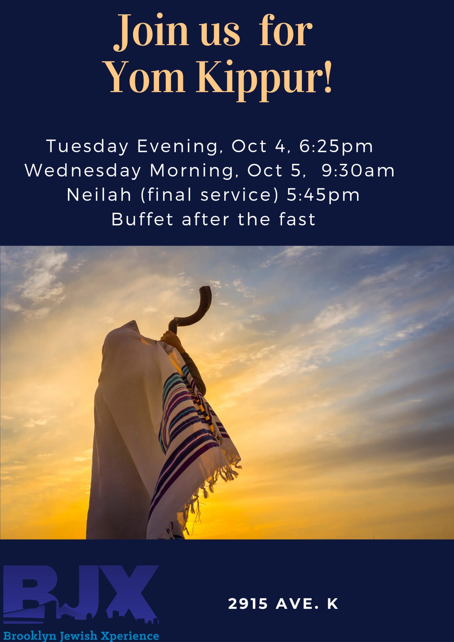 Join us for an Uplifting and Inspiring Yom Kippur