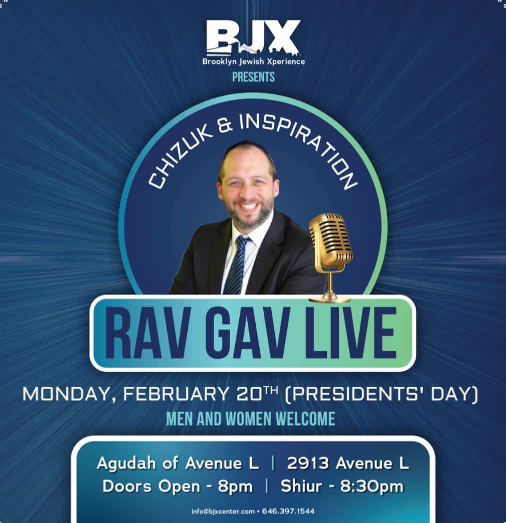 Rav Gav at BJX