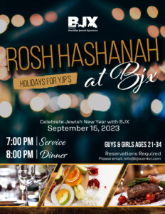 Rosh Hashanah Dinner for Young Professionals