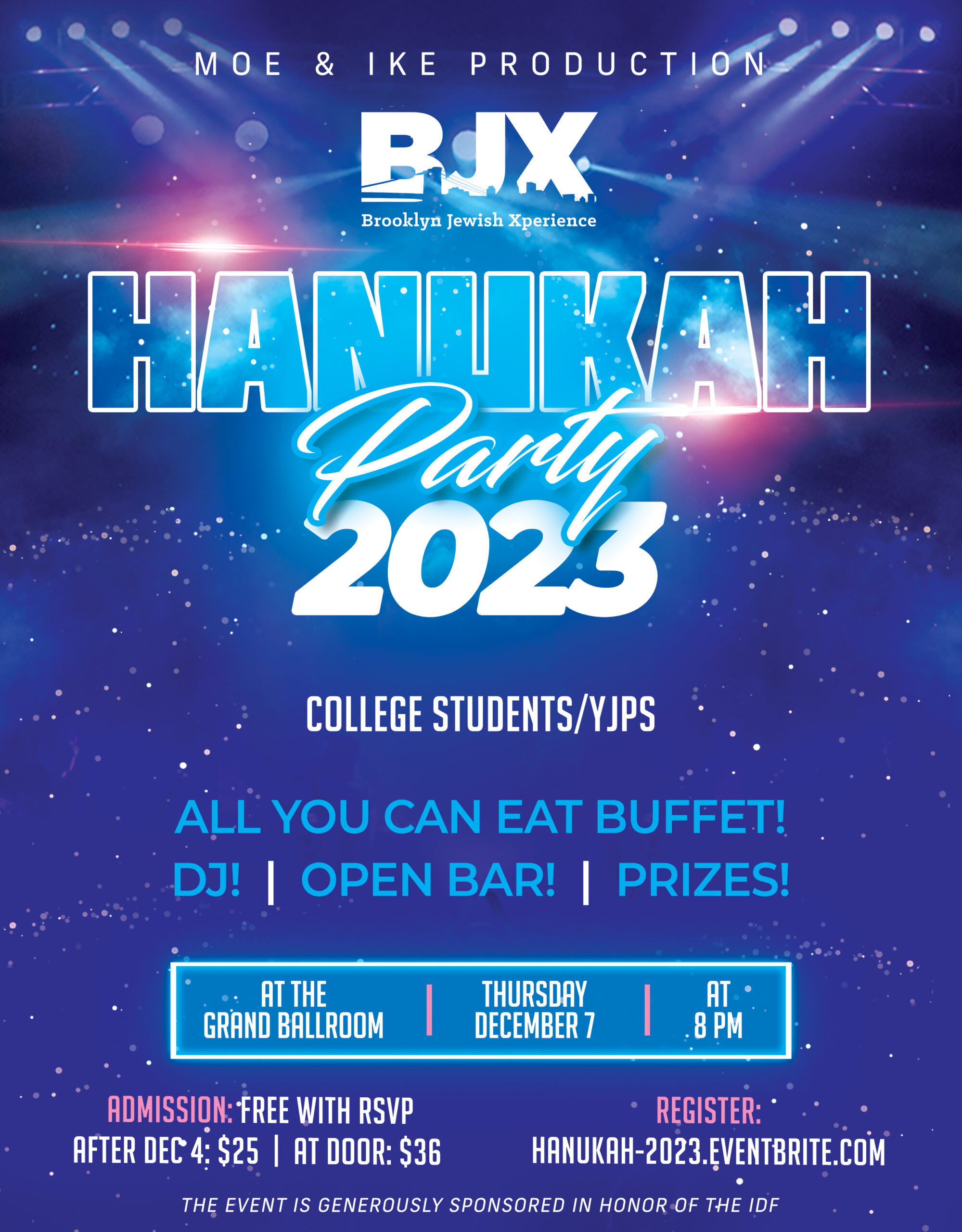 Hanukkah Event for Young Professional and College Students