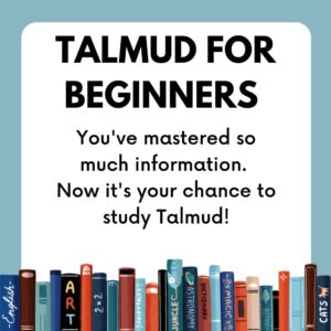 Talmud class for Jewish students and young Jewish professionals